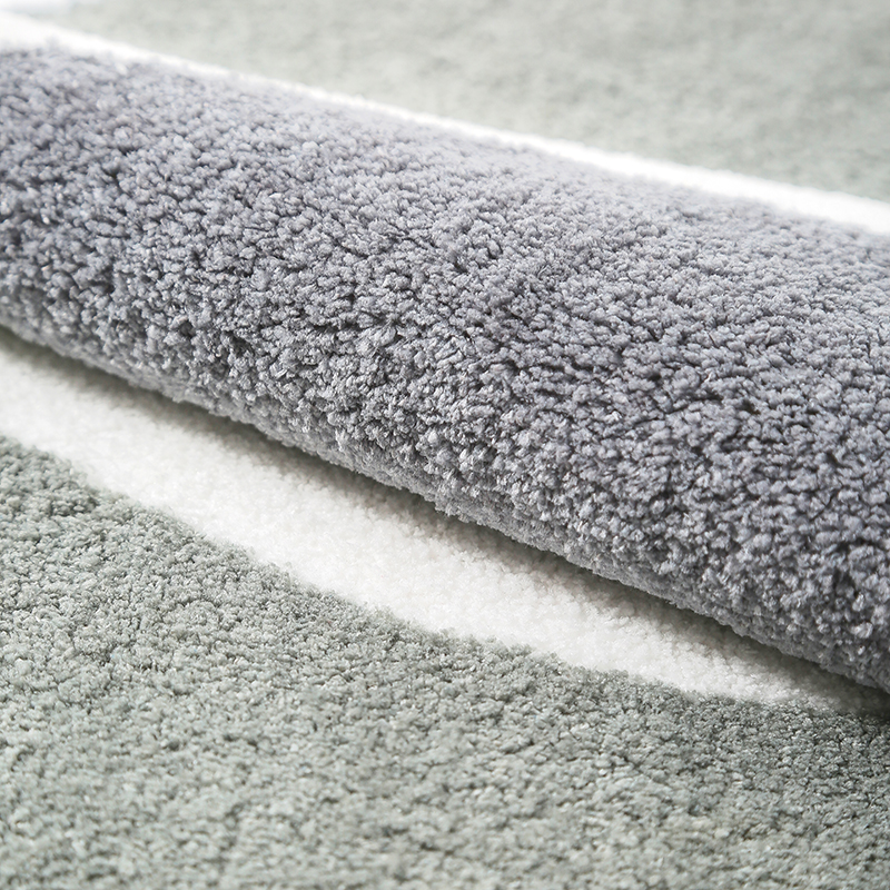 TPR Tuft Printing Bathroom Mat 