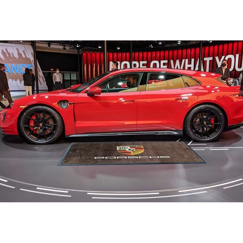 Rubber Advertisement Customized Logo Mat 
