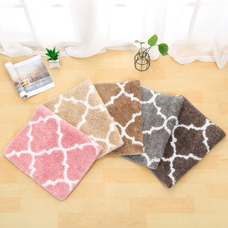 TPR Bathroom Jacquard Weave Mat 