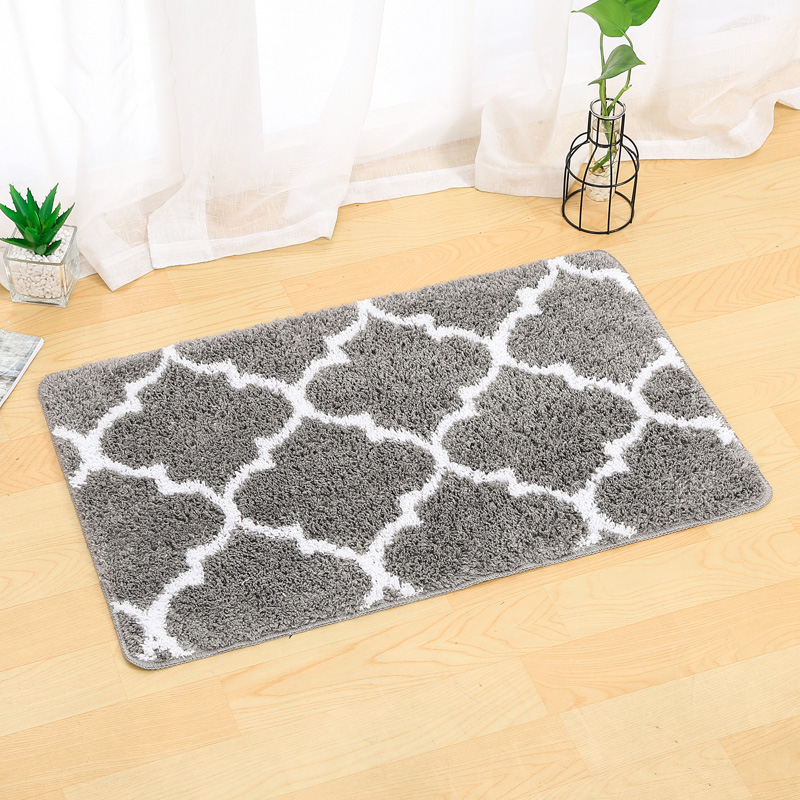 TPR Bathroom Jacquard Weave Mat 