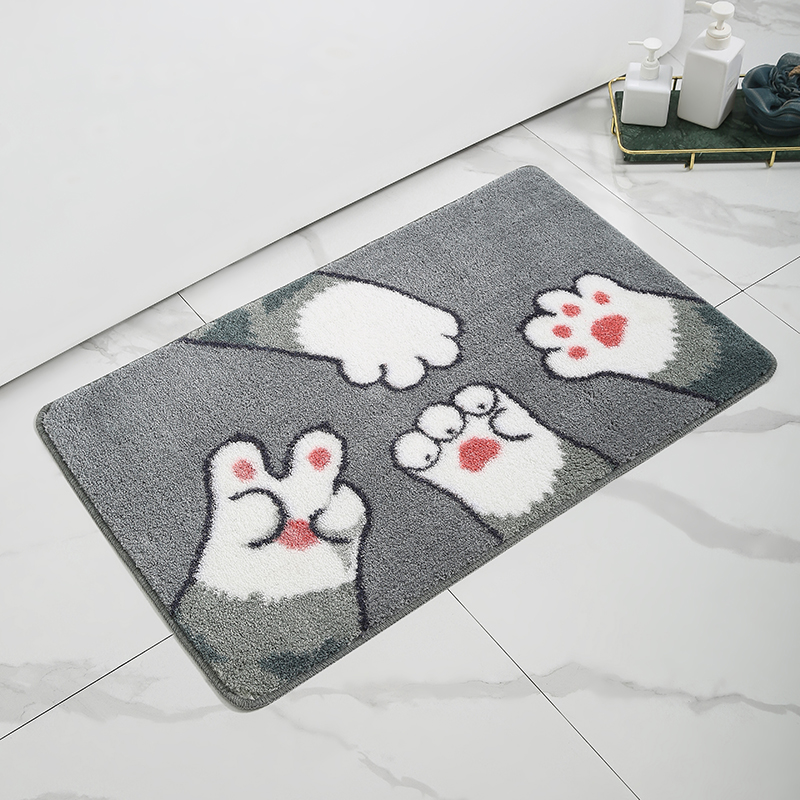 TPR Multicolour Bathroom Mat 