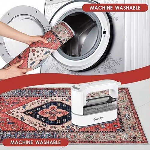 Soft Imitate Cashmere  Besides Bed Center Mat