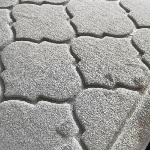 Flannel Embossed Soft Washable Prayer Mat