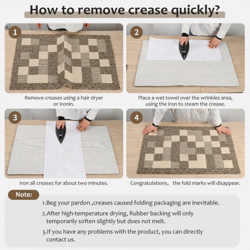 Ring Velvet TPR Pet Indoor  Mat