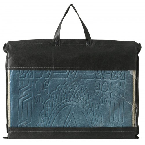  Islamic Thick Padded Soft Foldable Travel Prayer Mat With Back Support  