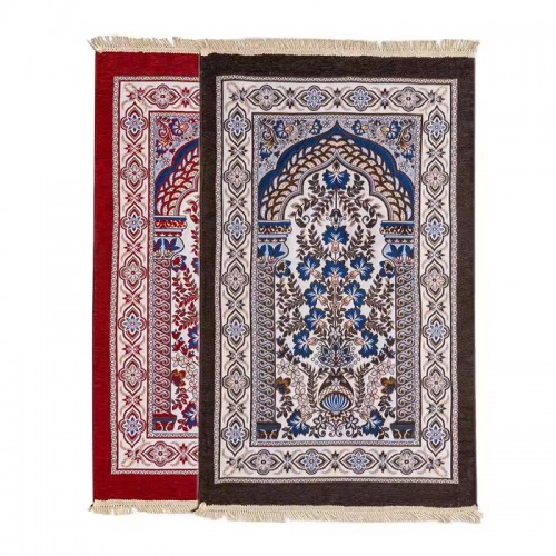 Thick Soft Islamic Weaving Jacquard Prayer Mat