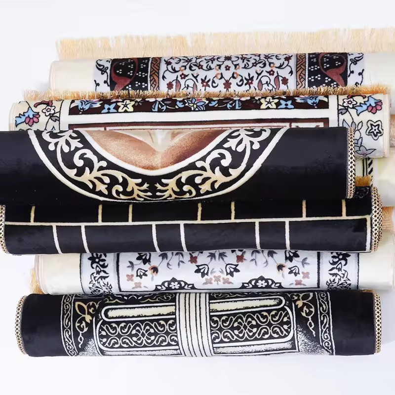 Non-slip Islam  Personalised Printing Interactive Prayer Mat  