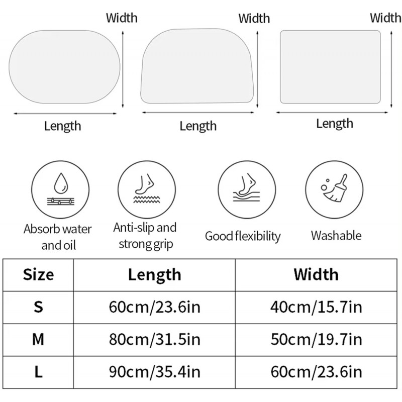Bathroom Anti Slip  Water Absorbing Diatomite Mat 
